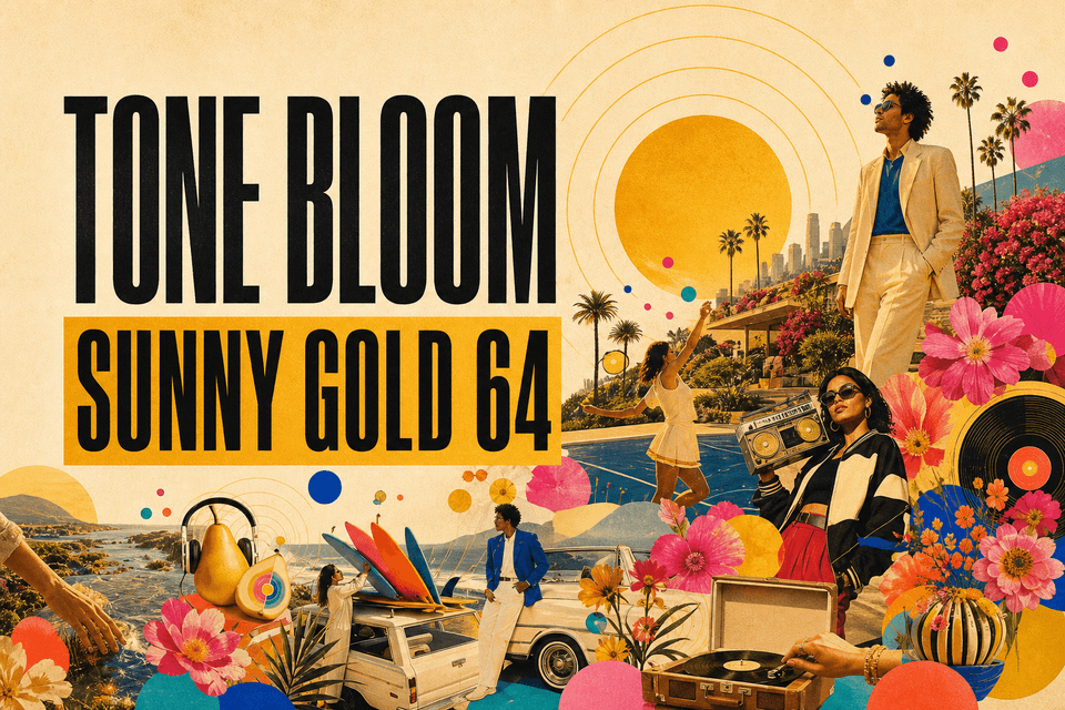 Sunny Gold 64 selected Tone Bloom artwork