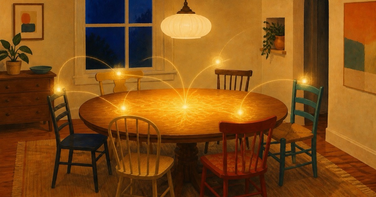 The Table Still Glows selected Tone Bloom artwork