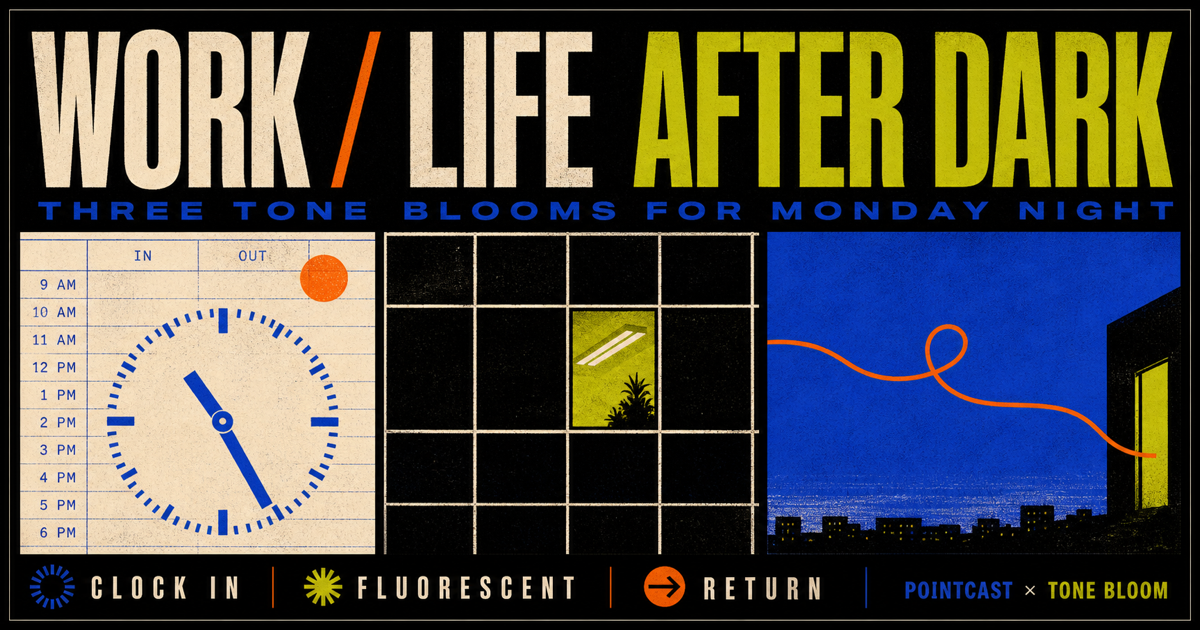 Clock In, Laughing selected Tone Bloom artwork